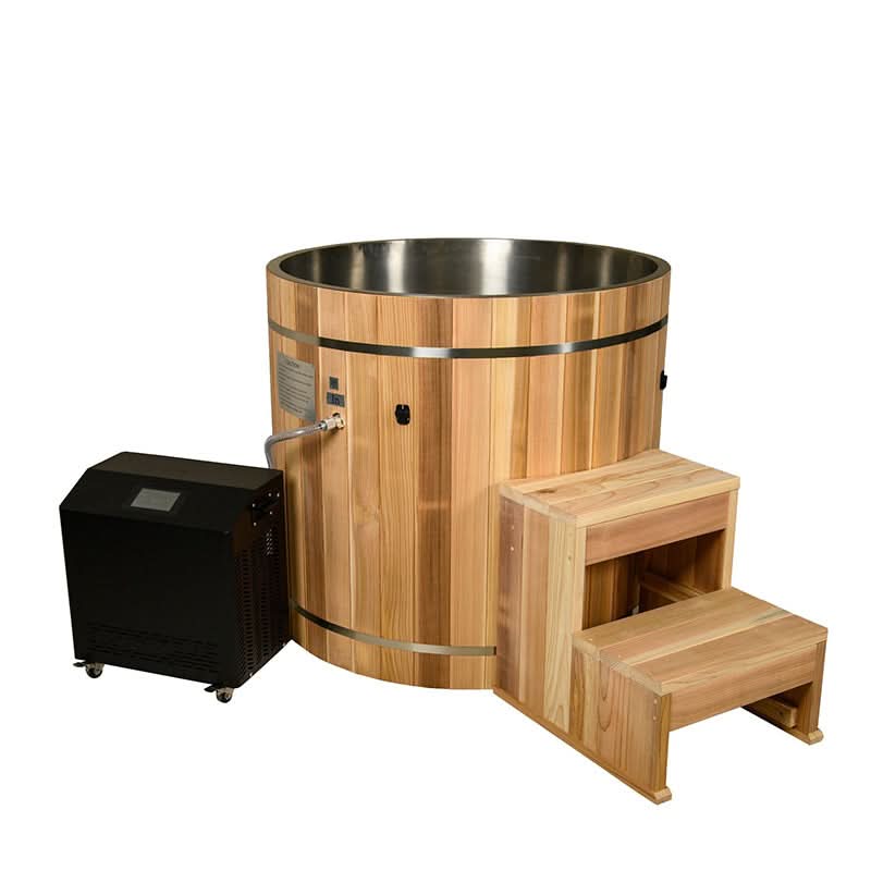 Almost Heaven Saunas and Cold Plunges Almost Heaven Polar Cold Plunge + Chiller