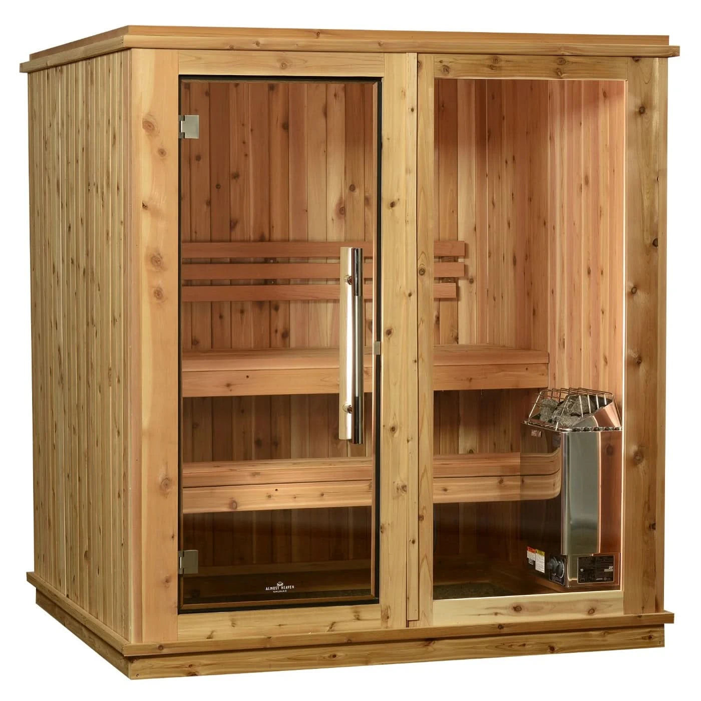 Almost Heaven Saunas Almost Heaven Rainelle 3-4 Person Indoor Sauna