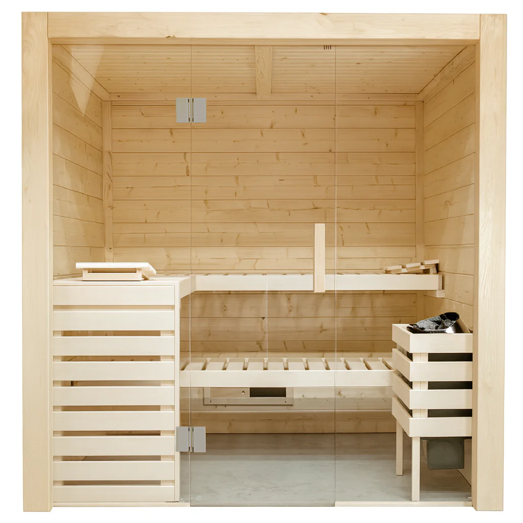 Almost Heaven Saunas Almost Heaven Tyrol 3-5 Person Indoor Sauna — Heritage Collection