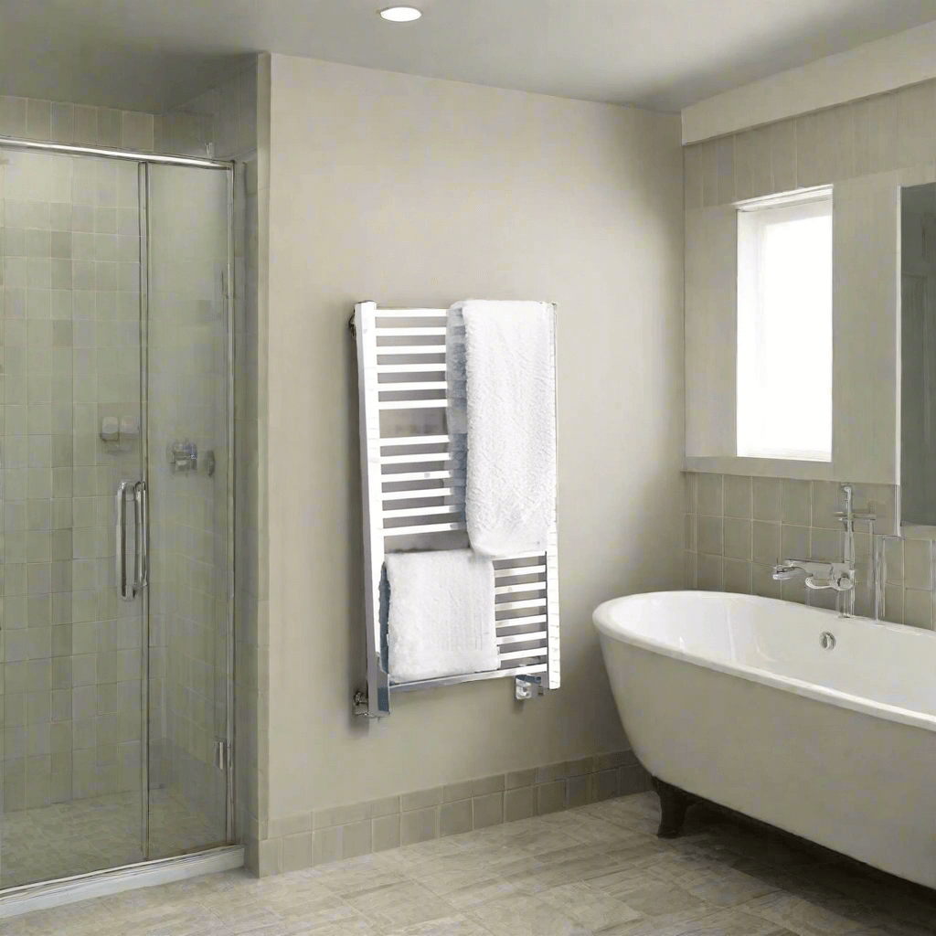 Amba Sauna Accessories Amba Quadro Q2154 20 Bar Hardwired Towel Warmer