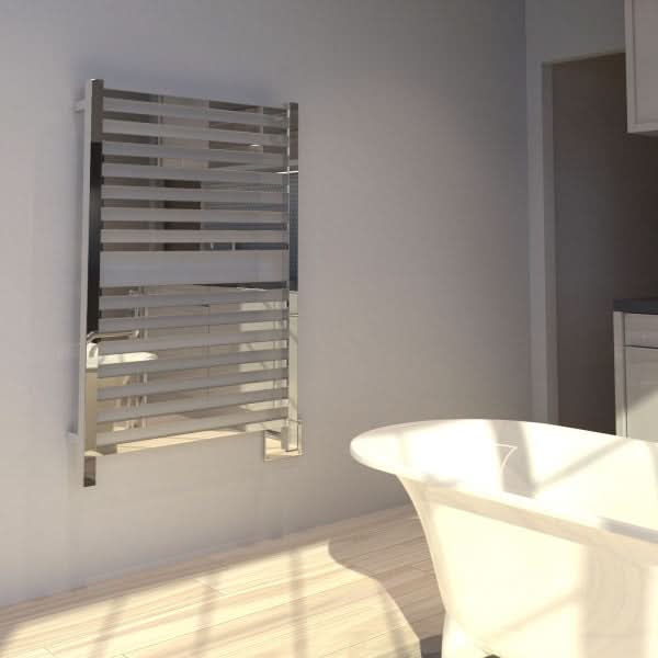 Amba Sauna Accessories Amba Quadro Q2942 16 Bar Hardwired Towel Warmer