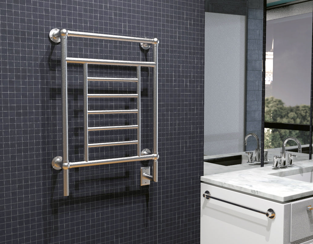 Amba Heated Towel Rack Amba Traditional Model T-2536 8 Bar Hardwired Towel Warmer