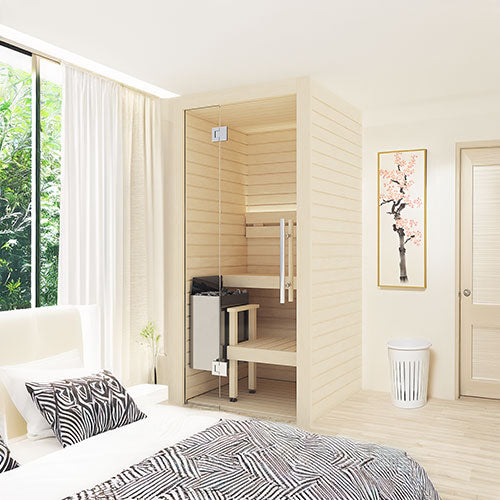 Auroom Cala Glass Mini in a bedroom space