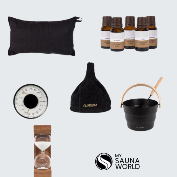 Auroom Emma Wood Cabin Sauna Kit