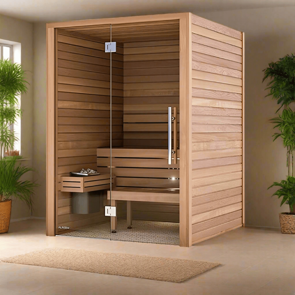 Auroom Saunas Auroom Cala Glass Cabin Sauna Kit - Thermo-Aspen