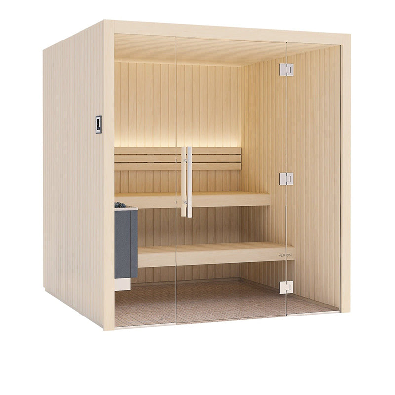 Auroom Saunas Auroom Emma Glass Cabin Sauna Kit
