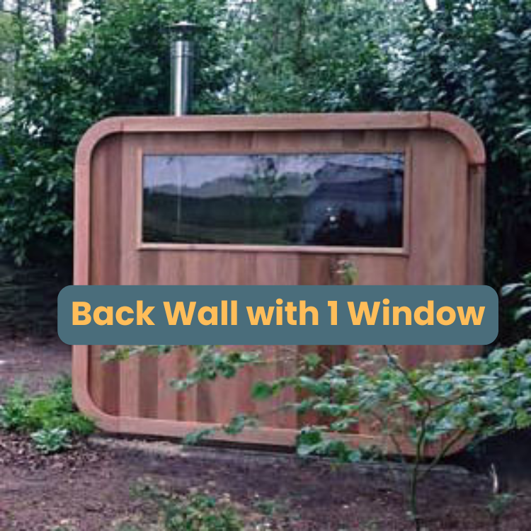 Dundalk LeisureCraft Saunas Dundalk Leisure Knotty Cedar Outdoor Luna Sauna