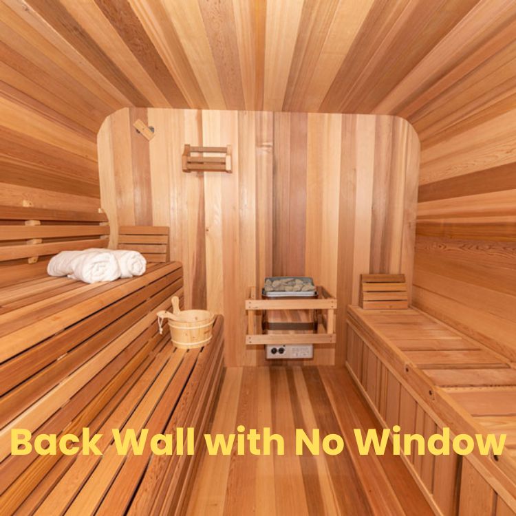 Dundalk LeisureCraft Saunas Dundalk Leisure Knotty Cedar Outdoor Luna Sauna