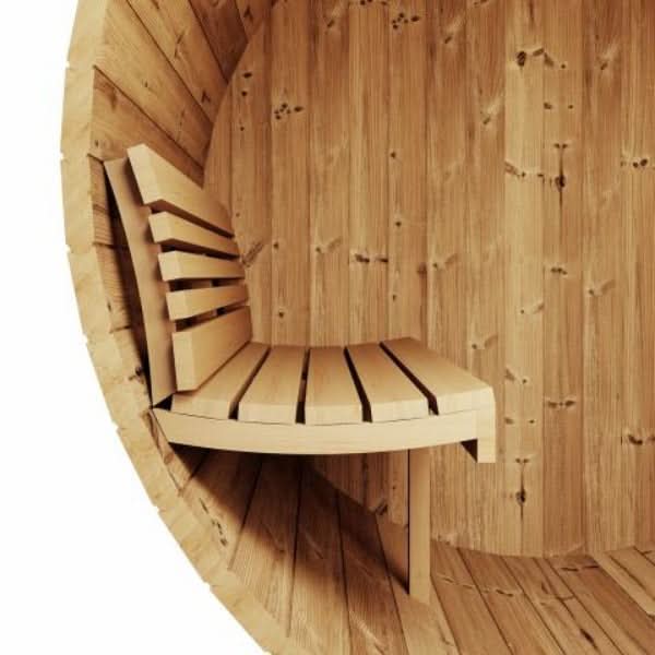 SaunaLife Saunas SaunaLife Model E6 3 Person Barrel Sauna