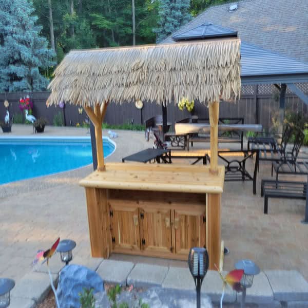 Dundalk LeisureCraft Outdoor Furniture Dundalk Leisure New Southern Fantasy Tiki Bar