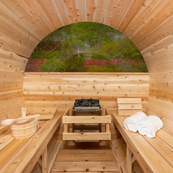 Dundalk LeisureCraft Saunas Dundalk Leisurecraft Serenity MP Barrel Sauna