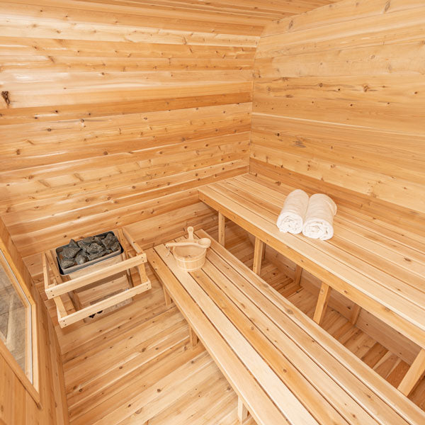 Dundalk LeisureCraft Canadian Timber Luna 3-4 Person Sauna - CTC22LU