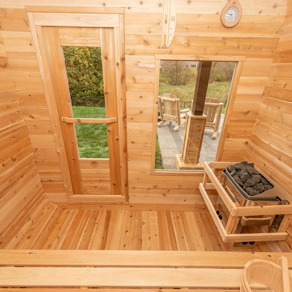 Dundalk LeisureCraft Canadian Timber Luna 3-4 Person Sauna - CTC22LU