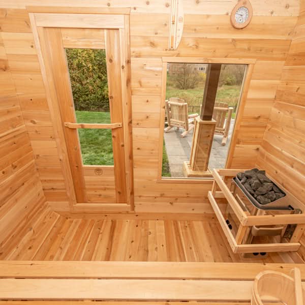 Dundalk LeisureCraft Saunas Dundalk LeisureCraft Canadian Timber Luna 3-4 Person Sauna - CTC22LU