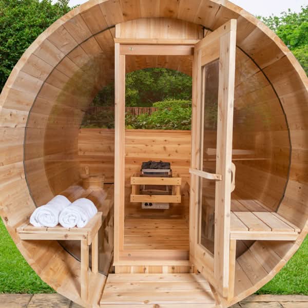 Dundalk LeisureCraft Saunas Dundalk LeisureCraft Tranquility MP Barrel Sauna
