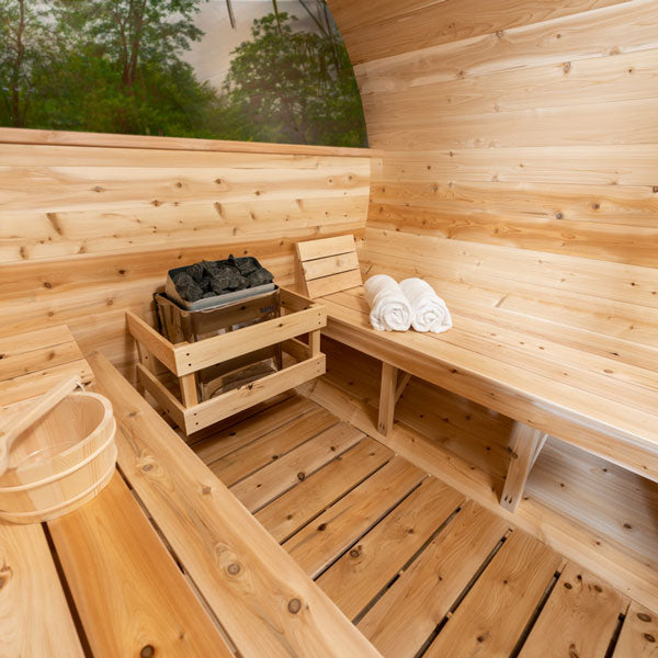 Dundalk LeisureCraft Saunas Dundalk LeisureCraft Tranquility MP Barrel Sauna