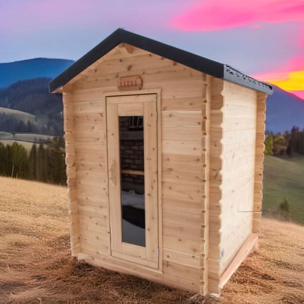 Dundalk LeisureCraft Saunas Dundalk Leisure Canadian Timber 2-3 Person Granby Cabin Sauna CTC66W