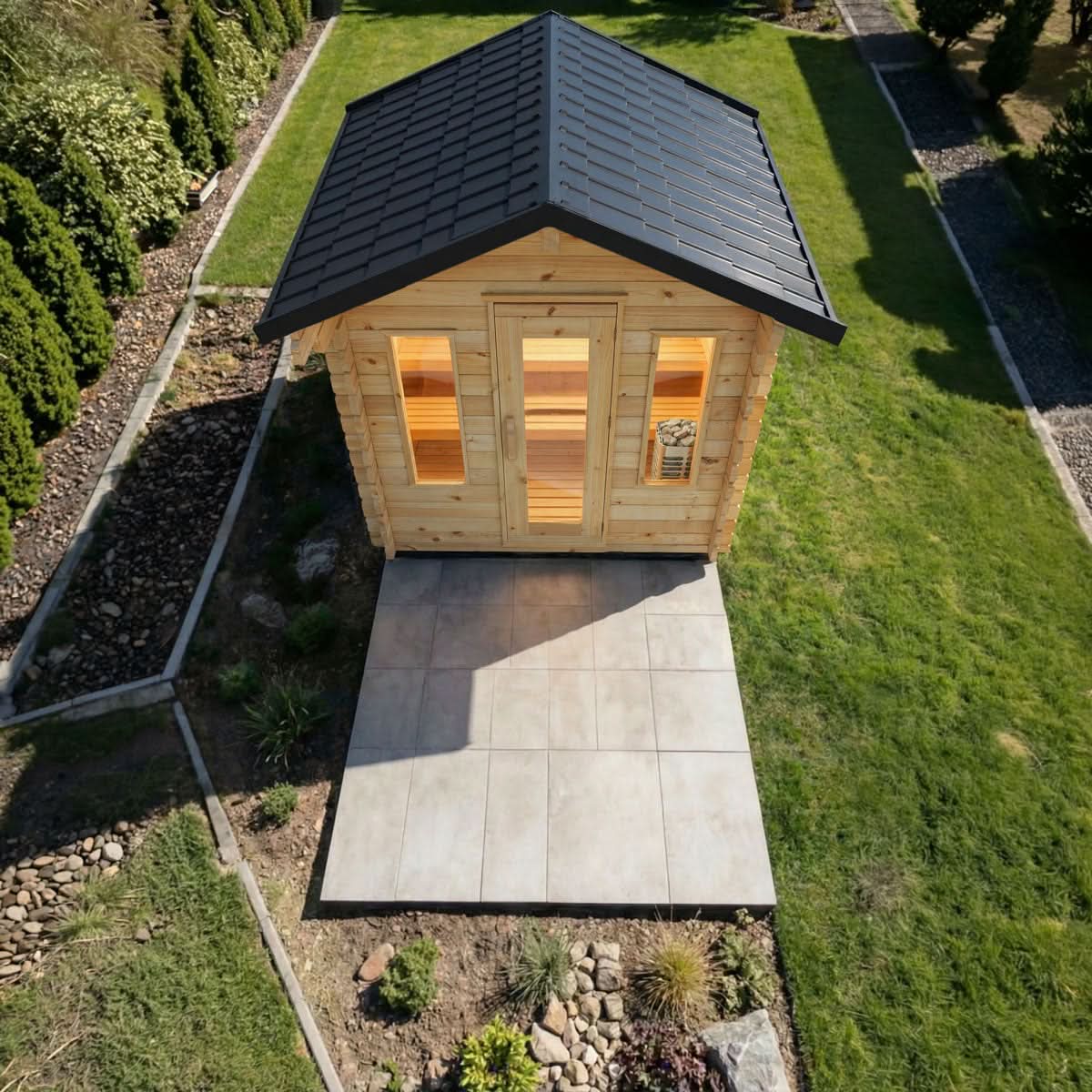 Dundalk LeisureCraft Saunas Dundalk Leisure CT Palmer Cabin Sauna