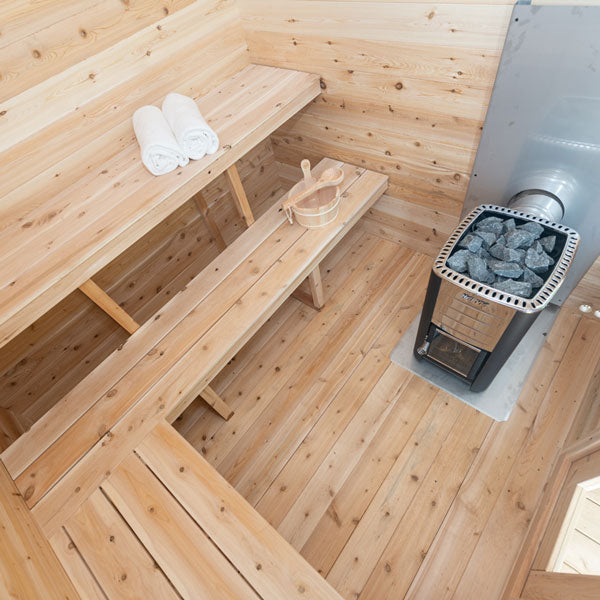 Dundalk LeisureCraft Saunas Dundalk Leisure Canadian Timber Georgian Cabin Sauna CTC88W