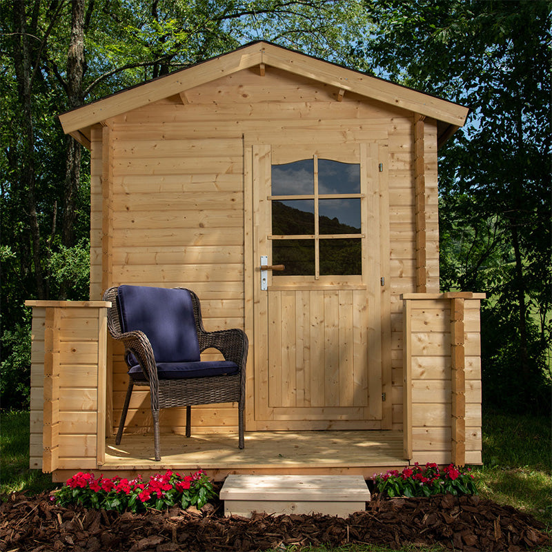 Almost Heaven Saunas Almost Heaven Allegheny 6 Person Cabin Sauna
