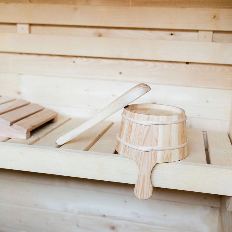 Almost Heaven Saunas Almost Heaven Timberline 6 Person Cabin Sauna