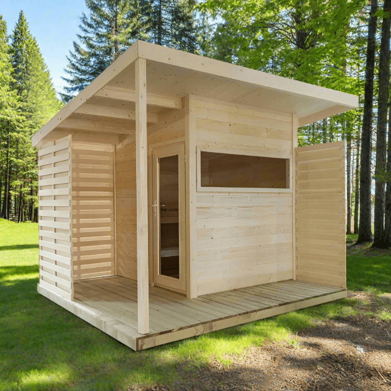 Almost Heaven Saunas Almost Heaven Timberline 6 Person Cabin Sauna