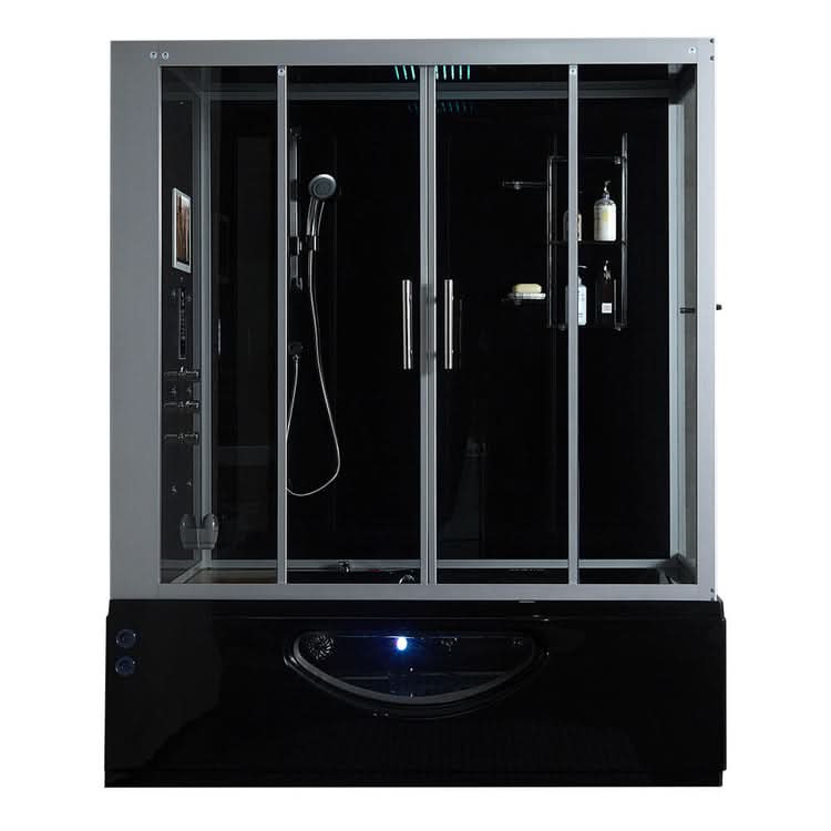 Maya Bath Showers Maya Bath Catania Platinum 2-Person Freestanding Steam Shower