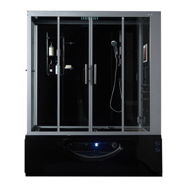 Maya Bath Showers Maya Bath Catania Platinum 2-Person Freestanding Steam Shower