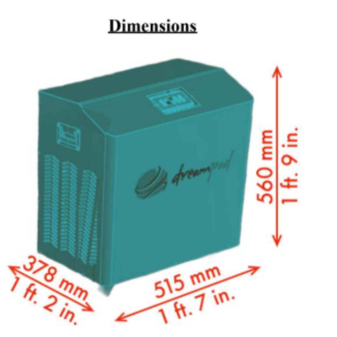 Dreampod Cold Plunge Tubs Dreampod Ice Bath FLEX With Chiller