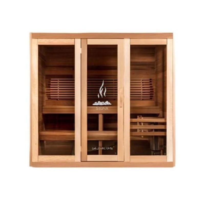 Saunacore Saunas Saunacore Traditional Modular Series C4x6 with Kw 4 SE Heater