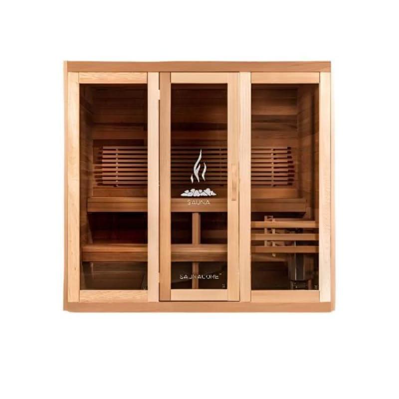 Saunacore Saunas Saunacore Traditional Modular Series C6X7 with Kw 6 SE Heater