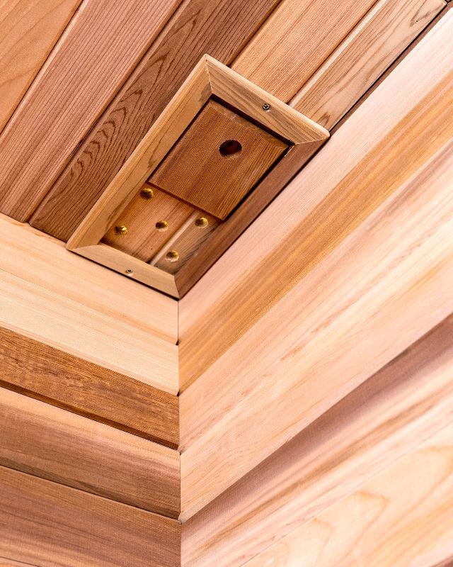 Saunacore Traditional Modular Series C4x6 with Kw 4 SE Heater - My Sauna World