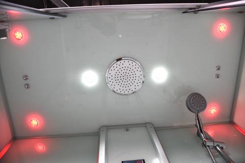 Mesa Showers Platinum DA580 Steam Shower Jetted Tub Combo 59" x 32" x 86"