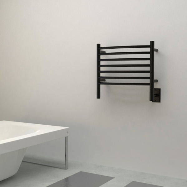 Amba Towel Racks Amba Jeeves Model H Curved 7 Bar Hardwired Towel Warmer