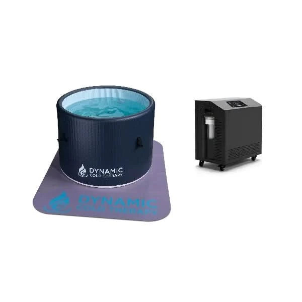 Golden Designs Cold Plunge Tubs Dynamic Cold Therapy Inflatable Round Cold Plunge Tub