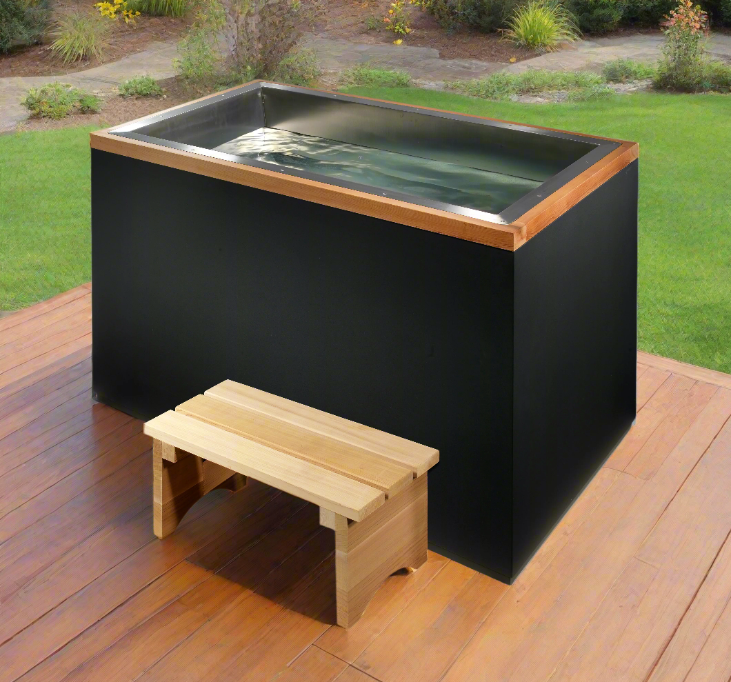 Golden Designs Cold Plunge Tubs Dynamic Cold Therapy Cuboid 316 Stainless Steel Cold Plunge