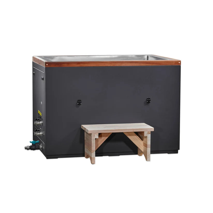 Golden Designs Cold Plunge Tubs Dynamic Cold Therapy "CUBOID" 304 Nano-Coated Stainless Steel Cold Plunge Tub (XL)