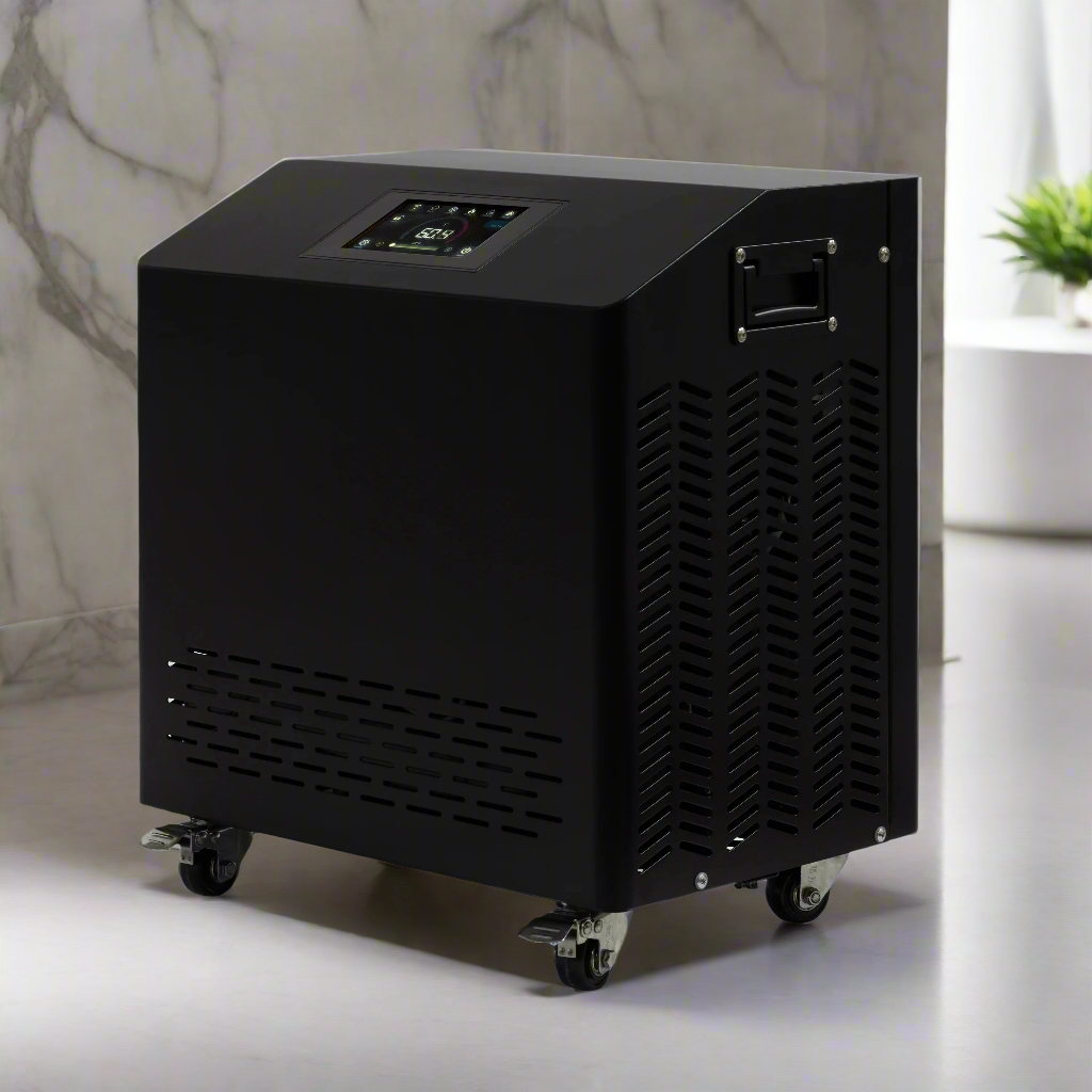 Golden Designs Chillers Dynamic Cold Therapy - 1.0 HP Cold/Heat System with WIFI APP - Titanium