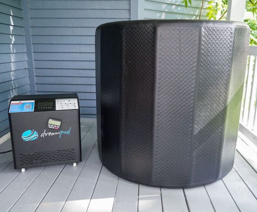 Dreampod Cold Plunge Tubs Dreampod Cold Plunge Barrel FLEX with Chiller