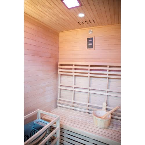 Sunray Saunas Sunray Bristow 2-Person Outdoor Traditional Sauna