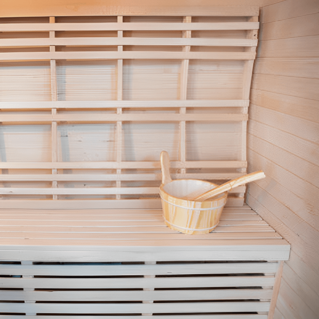 Sunray Saunas Sunray Waverly 3-Person Outdoor Traditional Sauna