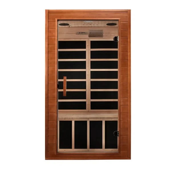 Golden Designs Saunas Golden Designs Dynamic Avila 1-2 Person Low EMF FAR IR Sauna (DYN-6103-01)