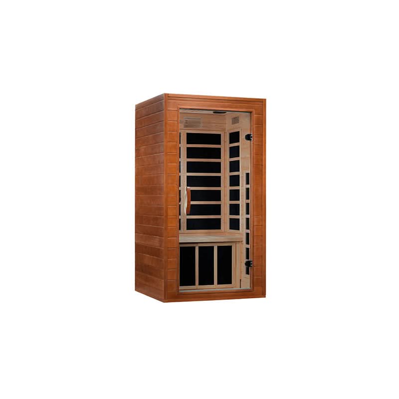Golden Designs Saunas Golden Designs Dynamic Avila 1-2 Person Low EMF FAR IR Sauna (DYN-6103-01)