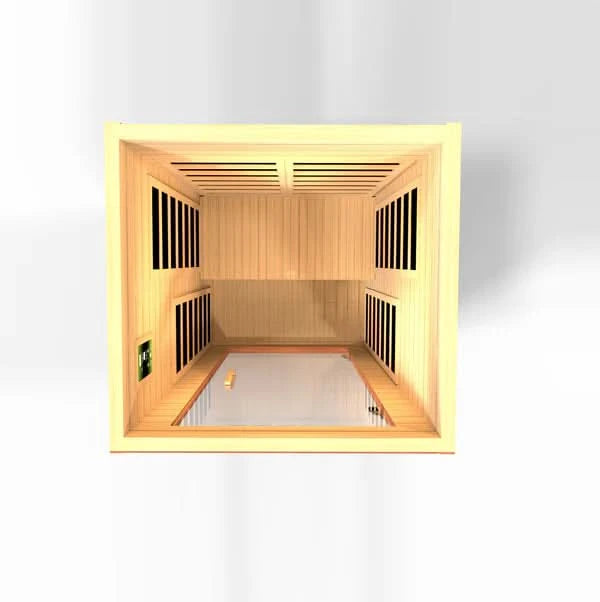 Golden Designs Saunas Golden Designs Dynamic Avila 1-2 Person Ultra Low EMF FAR IR Sauna (DYN-6103-01 Elite)