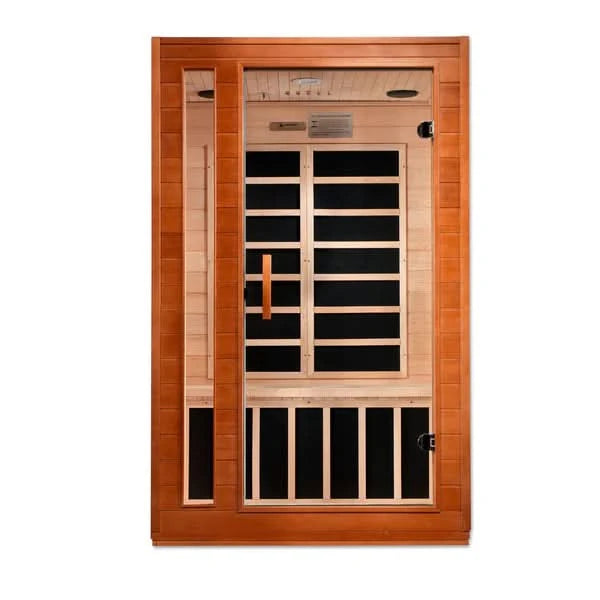 Golden Designs Saunas Golden Designs Dynamic Cardoba 2 Person Low EMF - FAR Infrared Sauna (DYN-6203-01)