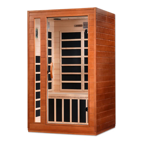 Golden Designs Saunas Golden Designs Dynamic "Cardoba" 2 Person Ultra Low EMF FAR IR Sauna (DYN-6203-01 Elite)