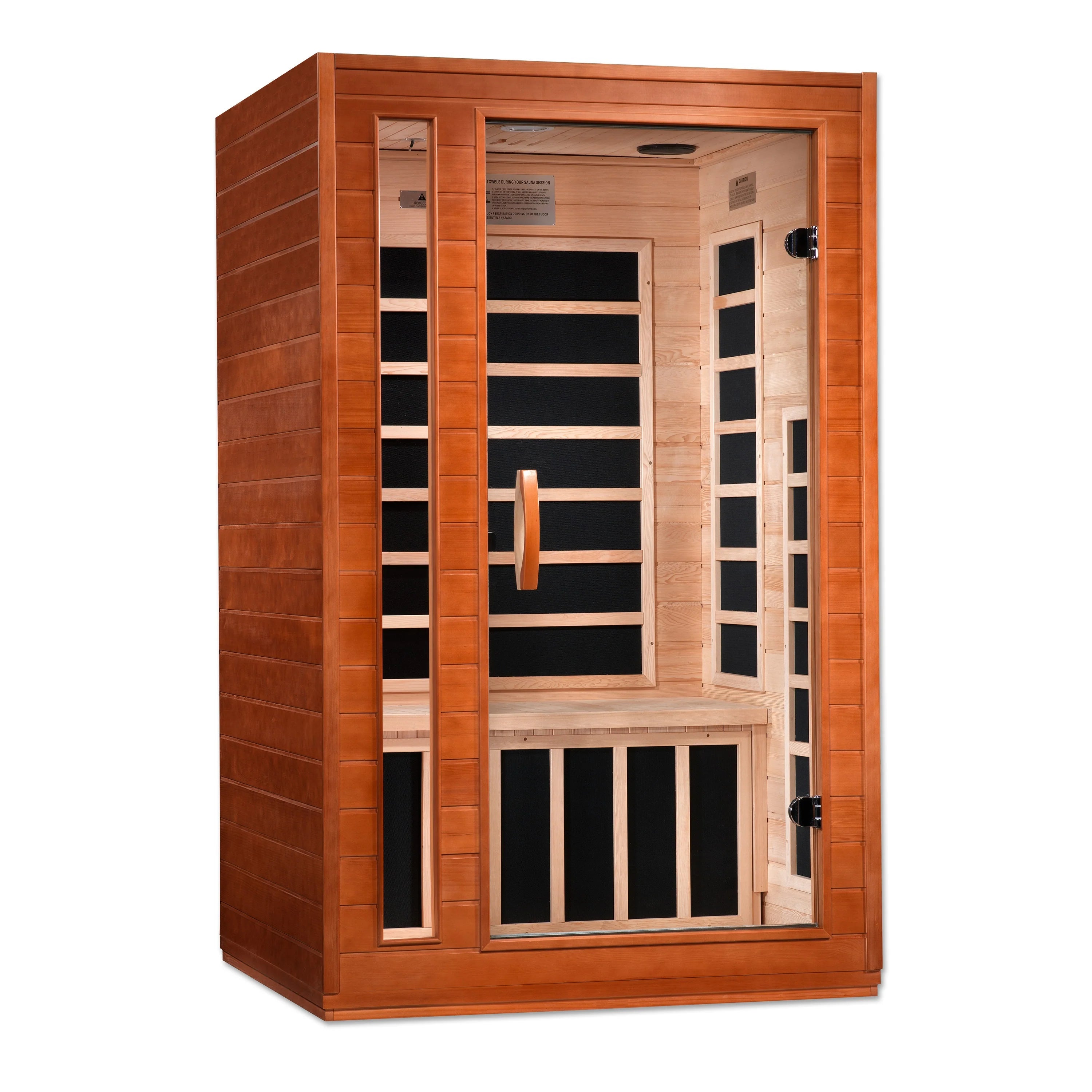 Golden Designs Saunas Golden Designs Dynamic "Cardoba" 2 Person Ultra Low EMF FAR IR Sauna (DYN-6203-01 Elite)