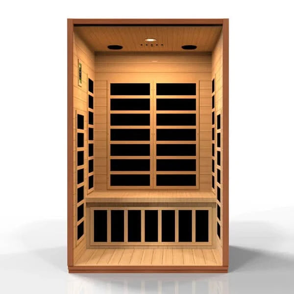 Golden Designs Saunas Golden Designs Dynamic Cardoba 2 Person Low EMF - FAR Infrared Sauna (DYN-6203-01)