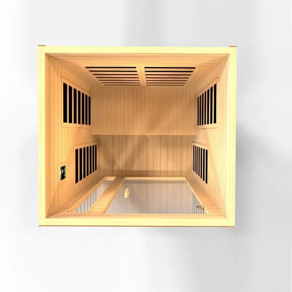 Golden Designs Saunas Golden Designs Dynamic Cardoba 2 Person Low EMF - FAR Infrared Sauna (DYN-6203-01)