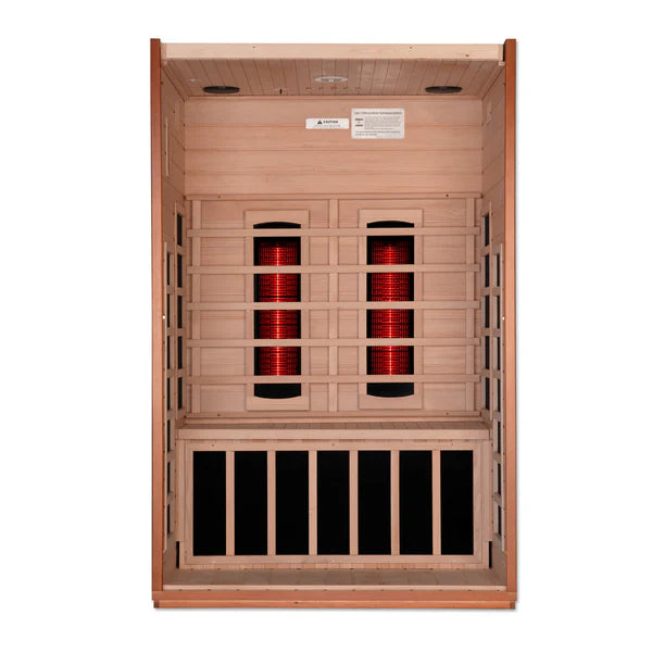 Golden Designs Saunas Golden Designs Dynamic Cardoba 2 Person Full Spectrum IR Sauna (DYN-6203-02 FS)